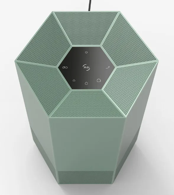 Shield JVD air purifier malachite green